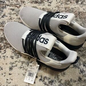 Adidas White and Black Sneakers